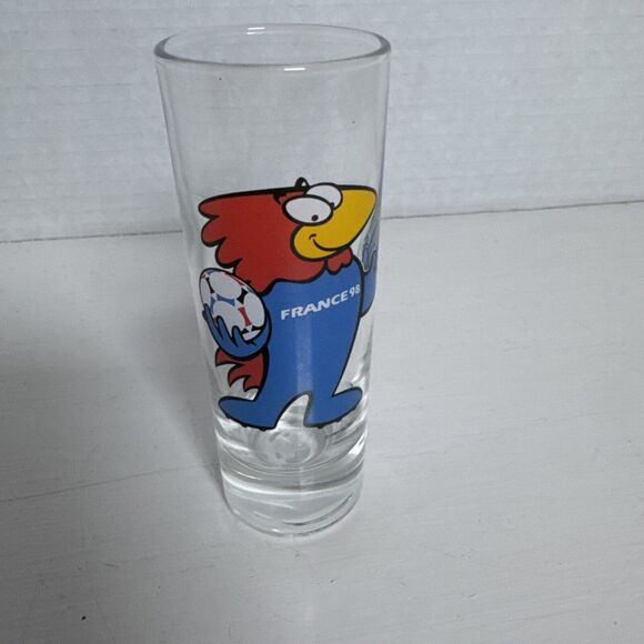 France 1998 World Cup Soccer Tournament Shot Glass - Picture 4 of 5
